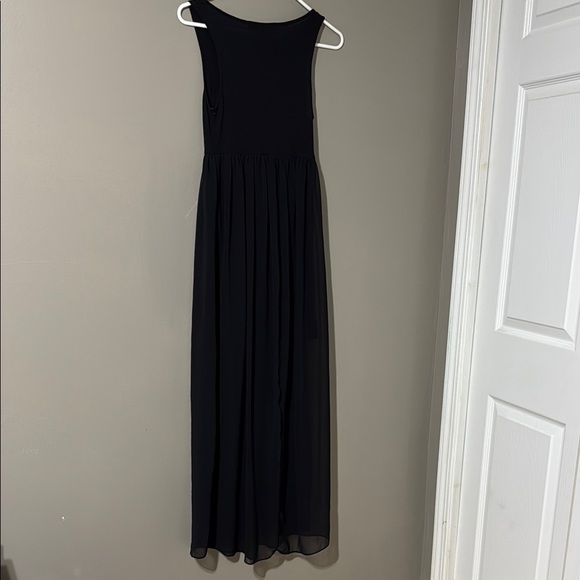 Rue21 Black Halter Maxi Gown for Weddings - Picture 3 of 6